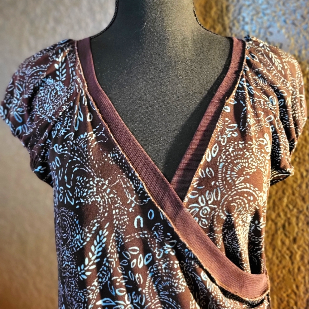 BCBG wrap dress size M